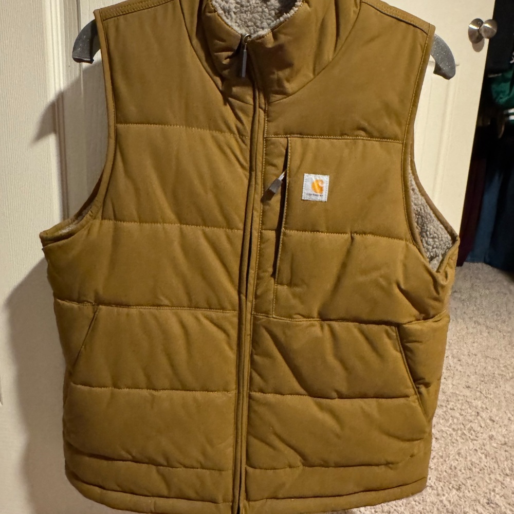 Women's Carhartt Reversible Fleece Vest (heavy duty)